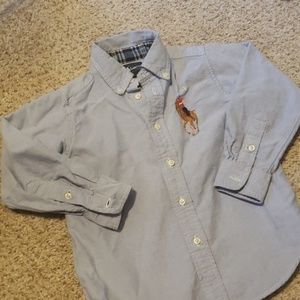 Ralph Lauren light chambray button down